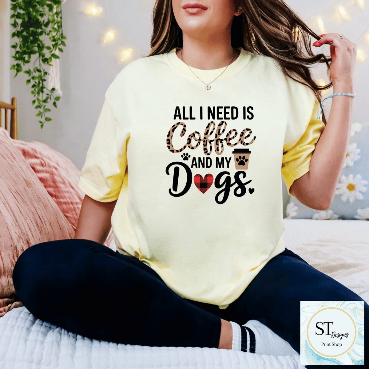 All I Need Is Coffee And Dogs