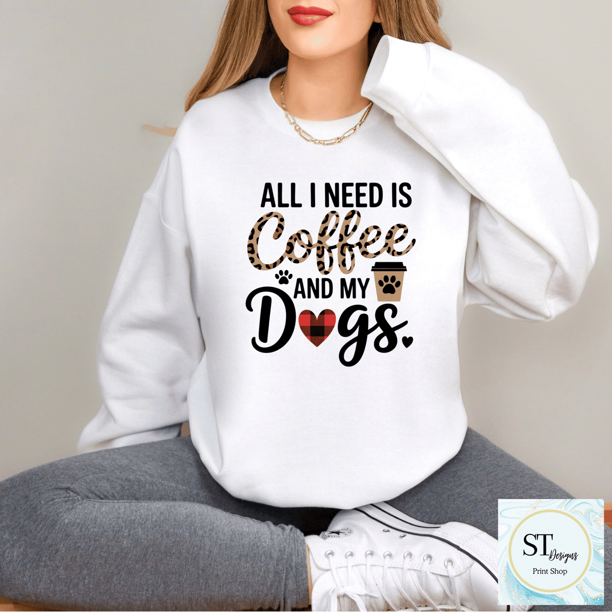 All I Need Is Coffee And Dogs