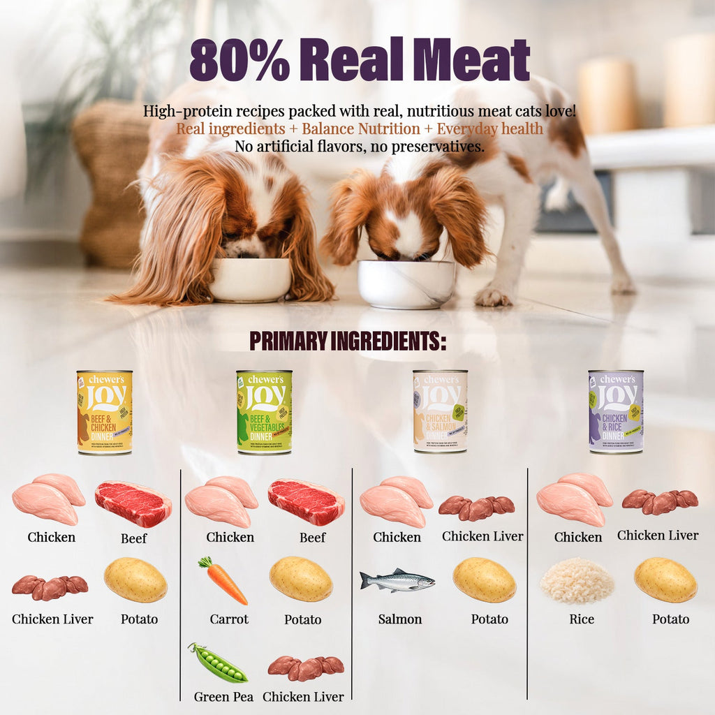 Variety Pack Dinner for Dogs – 4 Flavors