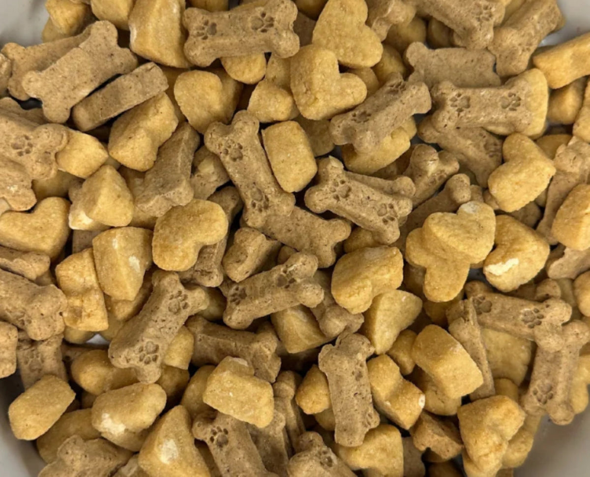 Sweetheart Crunch Bones crunchy and soft white-label dog treats
