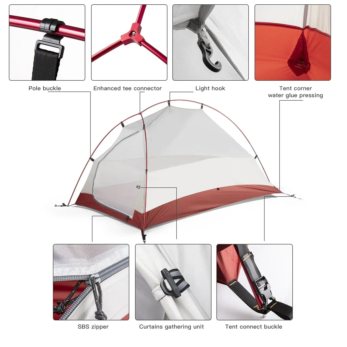 Ultralight Camping Tent Backpack Tent