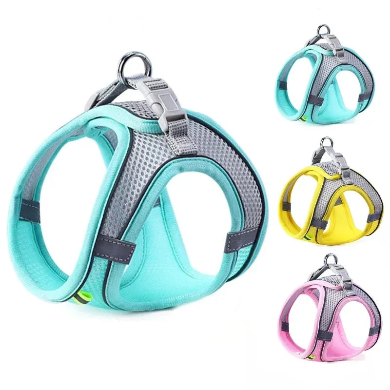 Reflective Adventure Harness for Dogs | Breathable No-Pull Design for Hiking & Trail Walking
