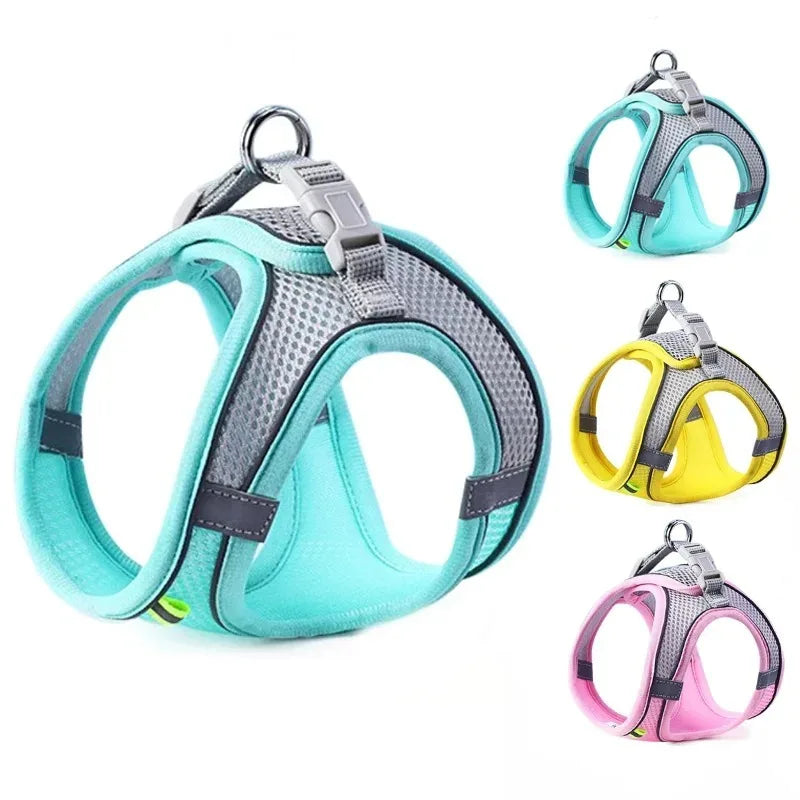 Reflective Adventure Harness for Dogs | Breathable No-Pull Design for Hiking & Trail Walking