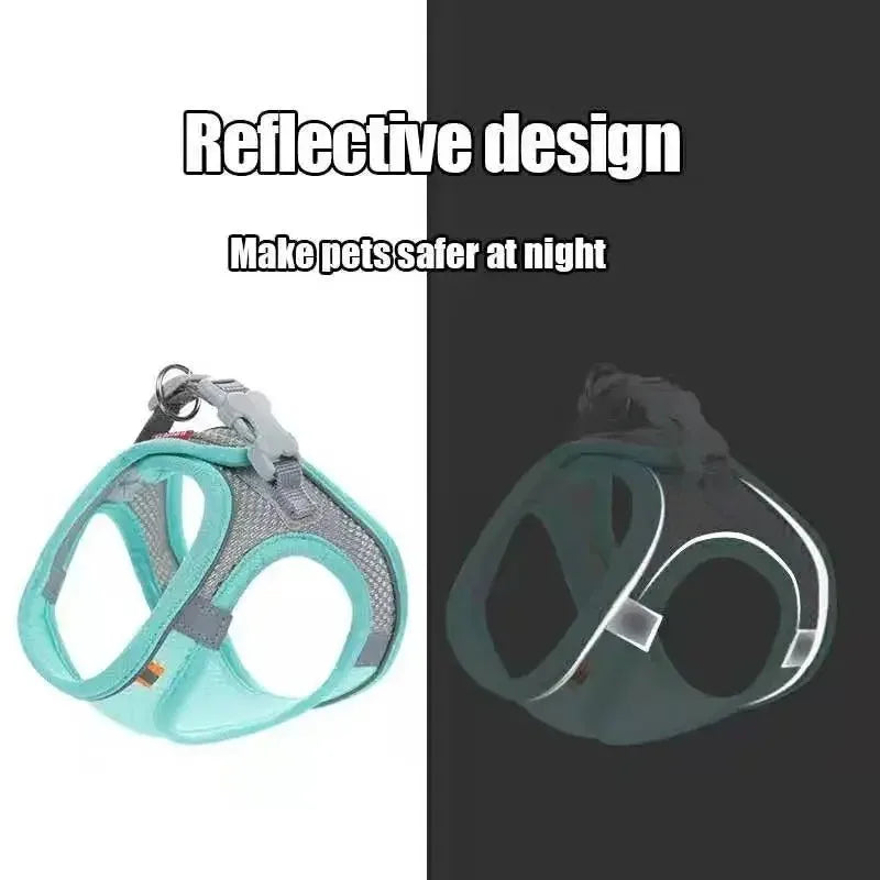 Reflective Adventure Harness for Dogs | Breathable No-Pull Design for Hiking & Trail Walking