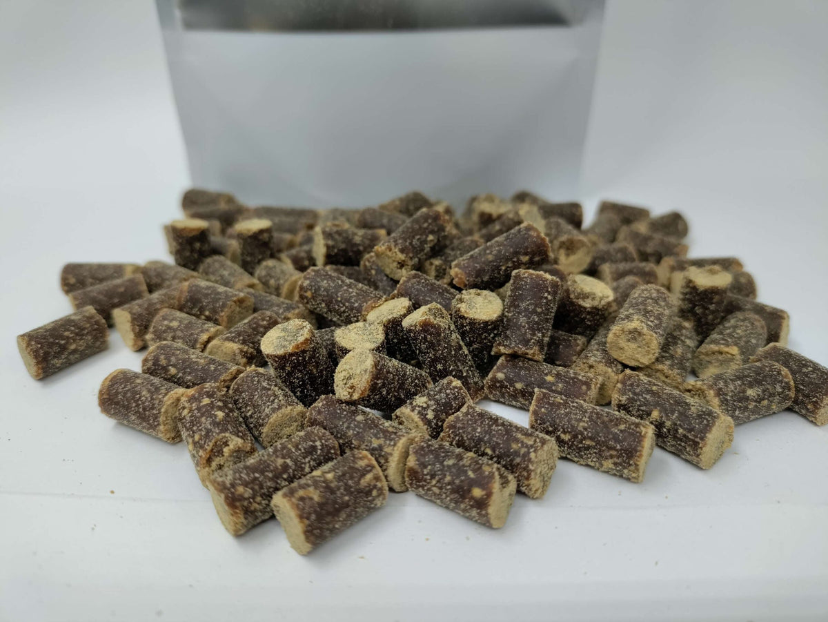 Duck and shrimp mini training treats for dogs