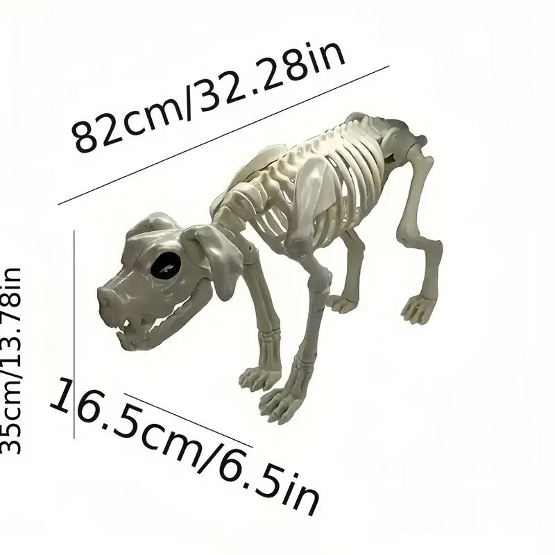 NNETM Halloween Dog Skeleton Outdoor Decoration